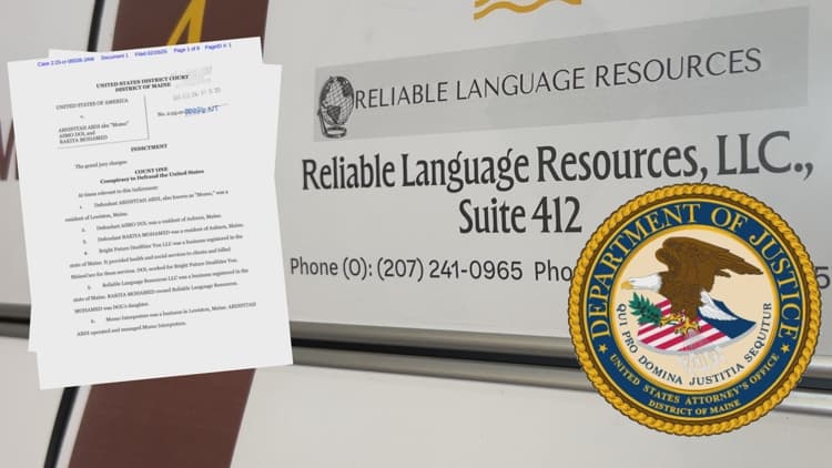 Two Lewiston-based interpretation companies face federal tax fraud allegations related to MaineCare services